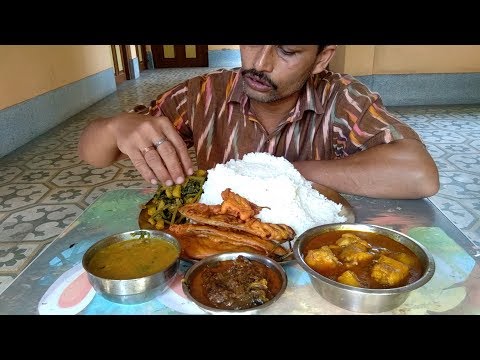 Record Breaking Rice | Bottle Gourd Leaves | Fish Head Dal | Eggplant Snacks | Spicy Tilapia Fish