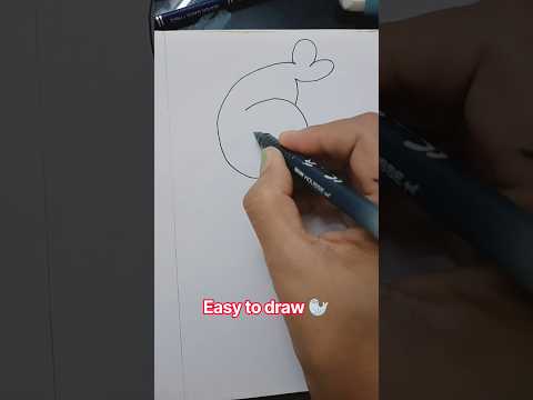 Easy to draw 🦭#simpleart#artclass #trending#easydrawing#artwork#youtubeshorts#shortsfeed
