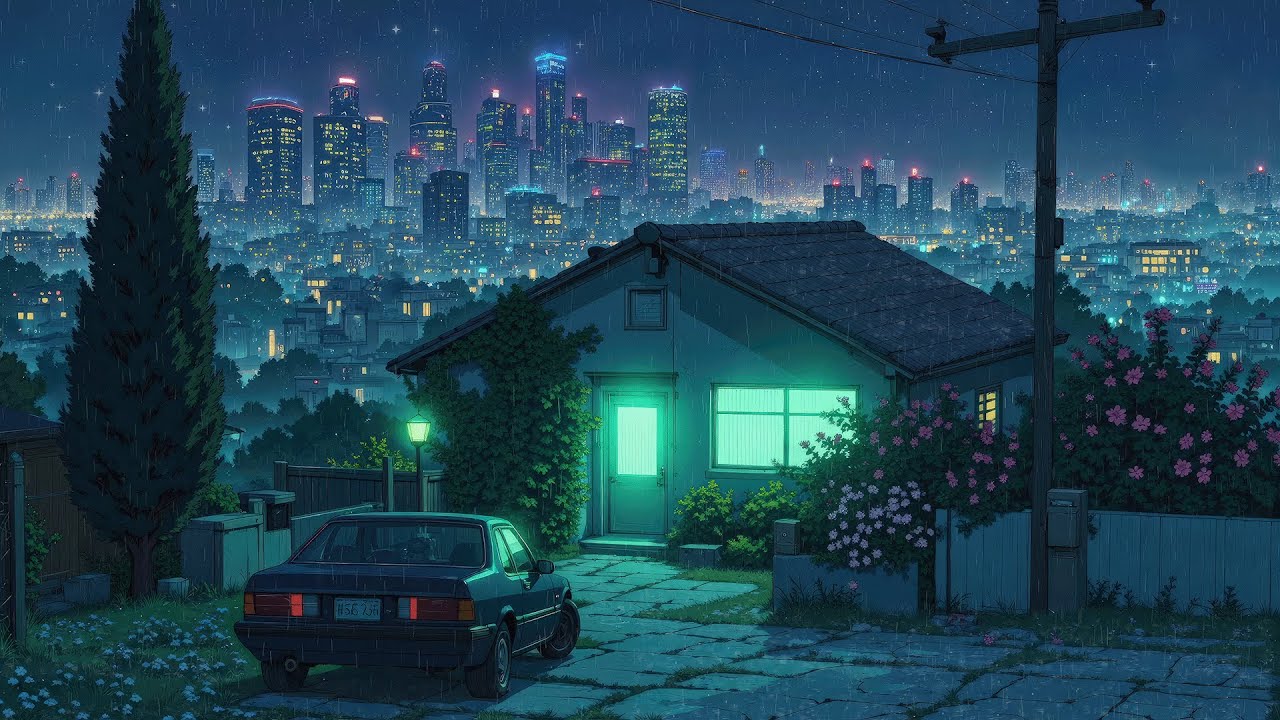 Back to 80s Tokyo 🌃 Rainy Night Lofi Beats for Study & Chill [Lofi Hip ...