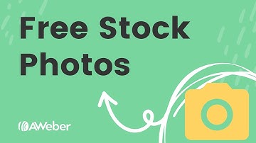 Huge library of free stock photos with AWeber and Canva
