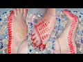 🪷 easy beautiful alta mahabar mehendi design #बोहत ही आसान महाबार अलता डिजाइन #খুবি সহজ আলতা ডিজাইন