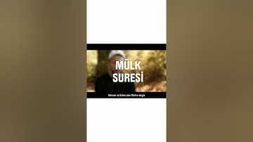 سورة الملك بصوت شجي ماشاء الله