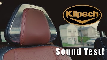 Klipsch QX80 Test - Best Sound System in an SUV?