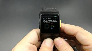 OUMAX S8 Plus How to Turn On the Device_GPS Running Watch