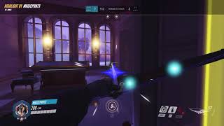 Symmetra Exploit - Turrets attacking through spawn door at start of round on Volskaya