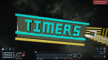 Episode 1 - How to setup timer blocks 2021 - Space Engineers