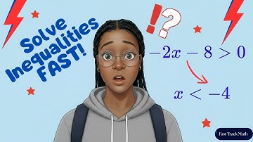 Solve Linear Inequalities FAST - The One Rule Everyone Forgets!