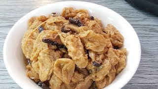 【1mintips】原來麵筋是這樣做的！自己做麵筋，不輸罐頭，美味又安心。4種麵筋的美味吃法，吃素吃葷任你變化～