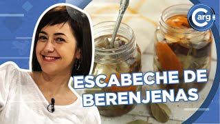 CÓMO PREPARO ESCABECHE  DE BERENJENAS