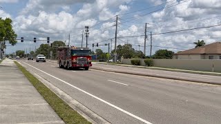 Cedar Hammock Fire Rescue E211 & Manatee County EMS *NEW* District 12 Responding 