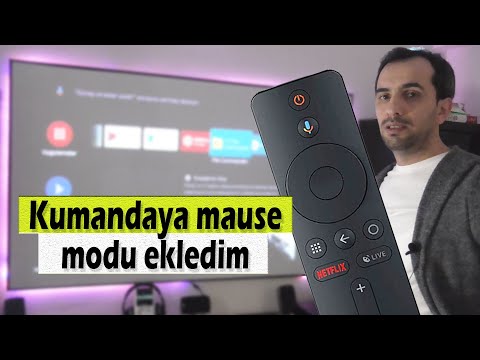 KUMANDAYA  AİR MAUSE MODU EKLEDİM | Mİ BOX S 4K