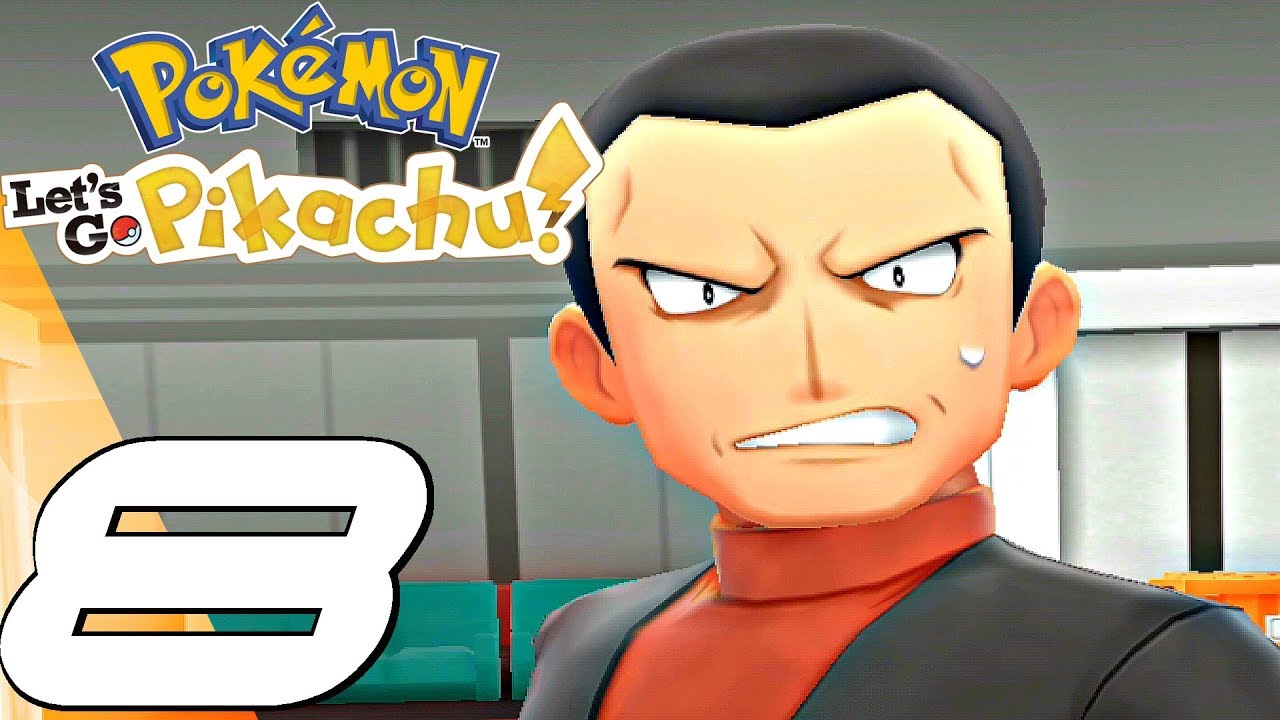 Pokemon Lets Go Pikachu Gameplay Walkthrough Part 8 Team Rocket Hq Switch