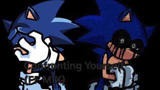 FNF:Confronting Yourself (FF mix) But Xain,Sonic,and DarkFleetway Sing it (Playable)
