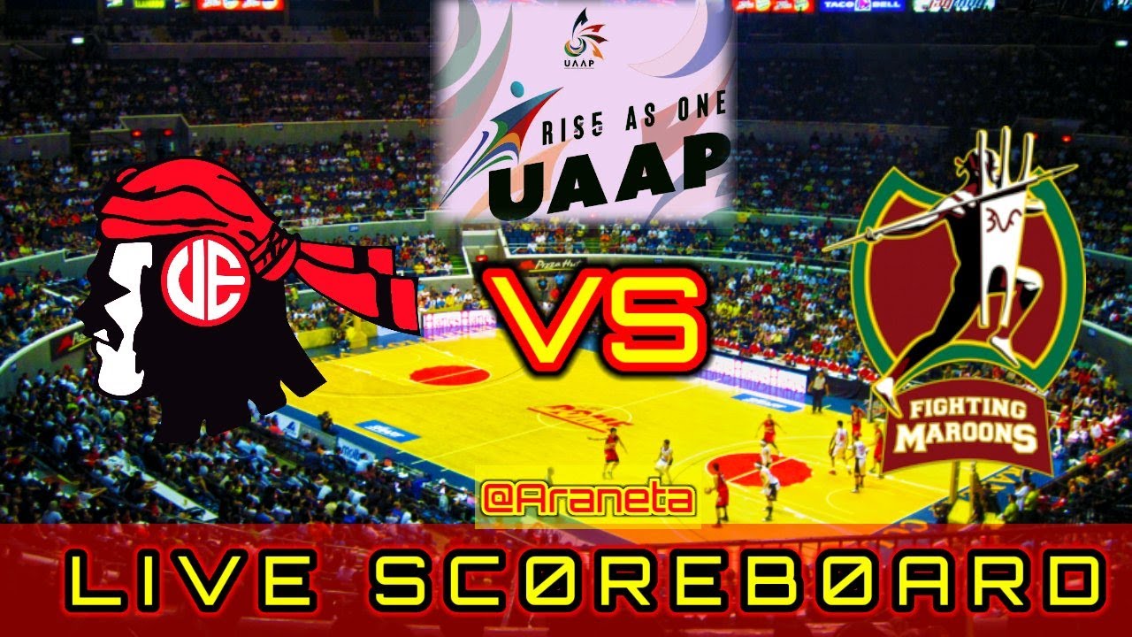 UE Red Warriors VS UP fighting Moroons | LIVE SCORE | UAAP Season 85 ...