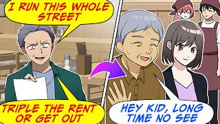 The Local Boss Hiked My Dad's Diner Rent for Months! But One Regular Brought... [RomCom Manga Dub]