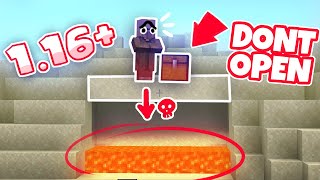 (1.17+) THE ULTIMATE FALLING FLOOR/SAND TRAP (QUICKSAND) (EASY) - Minecraft tutorial, Redstone