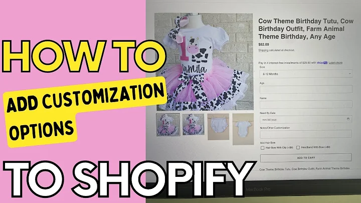 Enhance Your Shopify Products with Customized Options