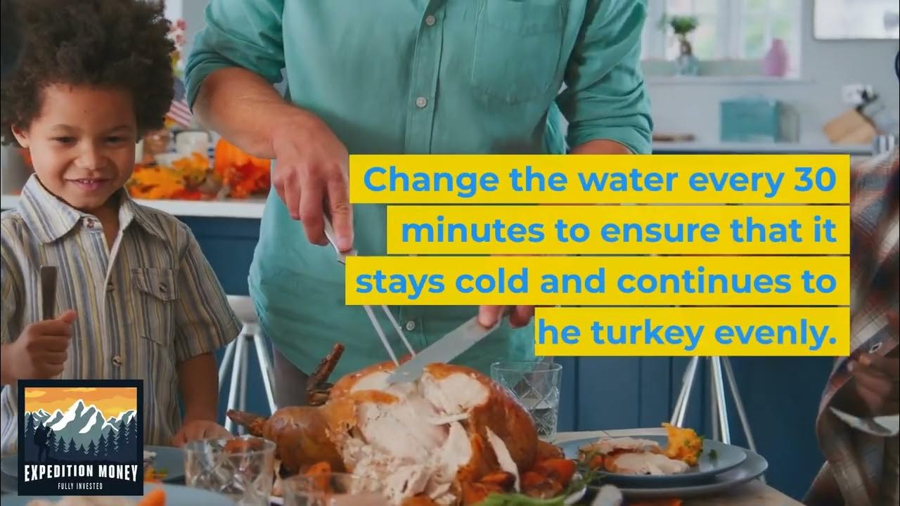 How Long Does It Take To Defrost A Turkey? YouTube