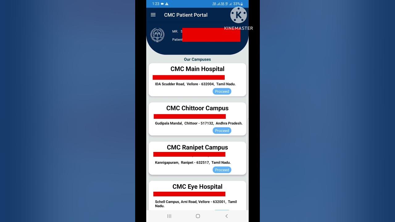 latest-update-on-cmc-vellore-patient-portal-app-shorts-viral