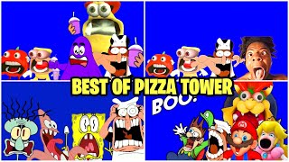 Best of Pizza Tower Screaming Compilation Animation