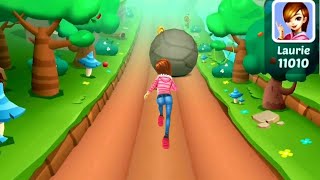 Subway Princess Runner Game : JUNGLE Run | Android/iOS Gameplay HD screenshot 2