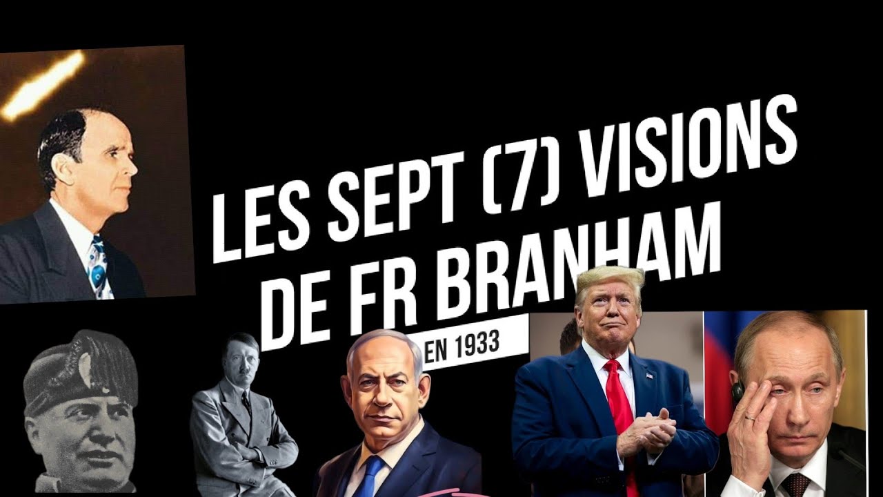 LES 7 GRANDES PROPHÉTIE DE WILLIAM BRANHAM AVANT LA FIN DU TEMPS - YouTube