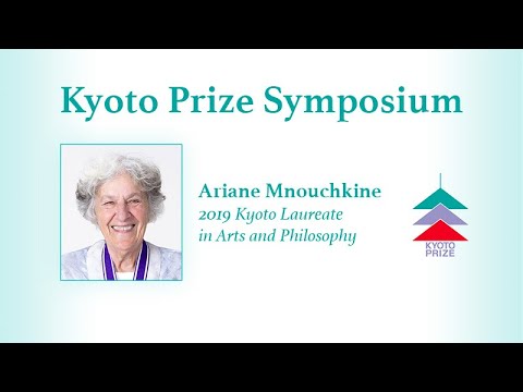 Ariane Mnouchkine - 2019 Kyoto Laureate in Arts and Philosophy