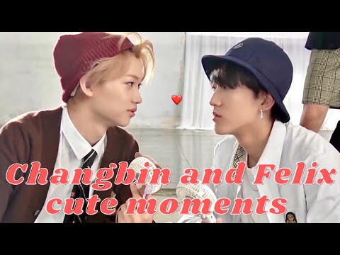 Changbin and Felix cute moments