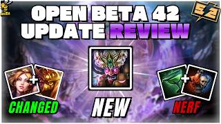 HUGE CHANGES TO HEALING! | Open Beta Patch Notes 42 Review | SMITE 2
