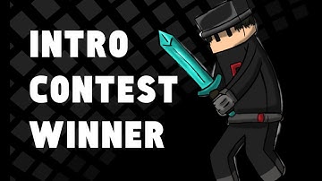 Intro Contest WINNER