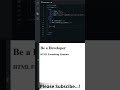 HTML Formatting Elements Part -1