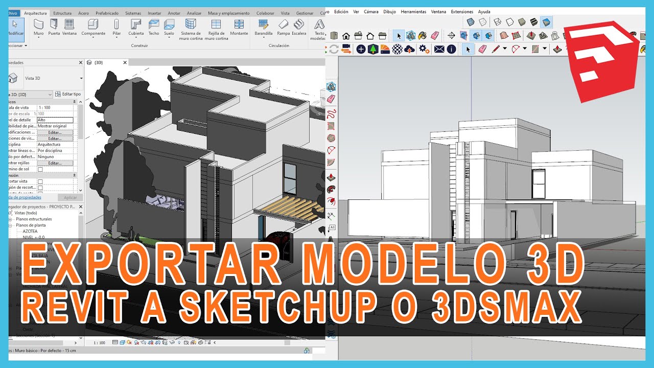 Como Exportar De Sketchup A 3d Max www.youtube.com
