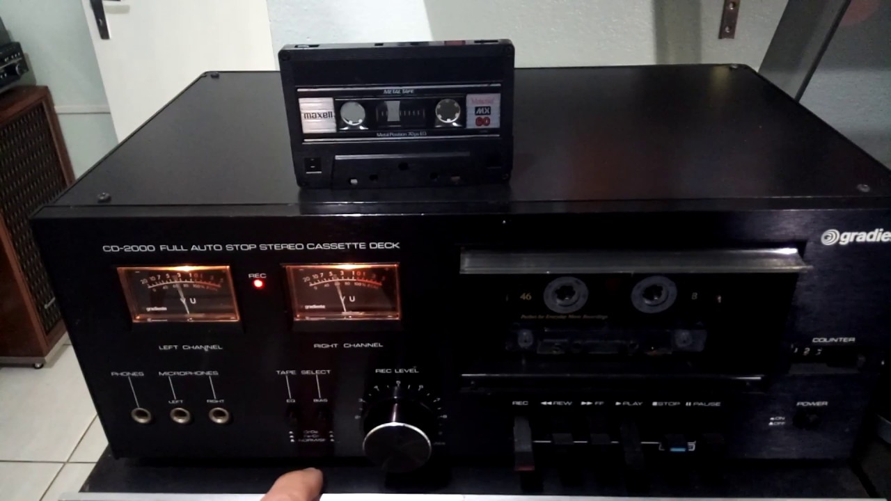Tape Deck Gradiente CD2000 YouTube
