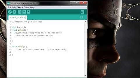 LED Blink Design with Arduino & Proteus