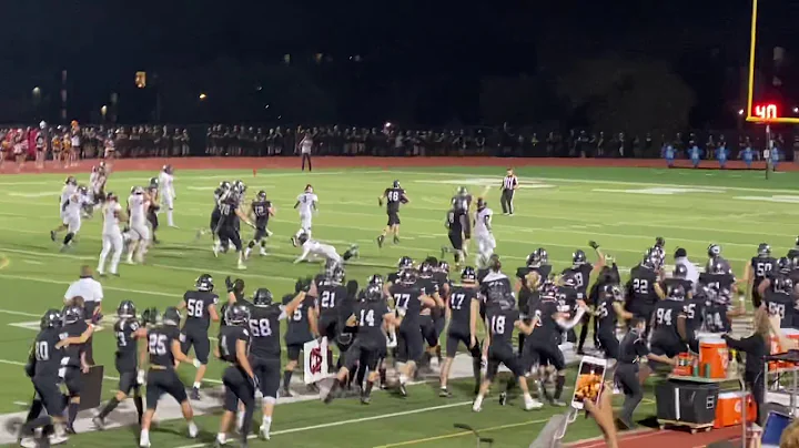 Senior Night at Vandergrift - Tommys Run Back
