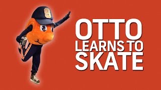 Otto Learns To Skate!