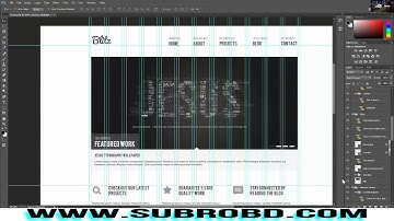 How to Convert PSD to HTML (Image Trim and find font name)