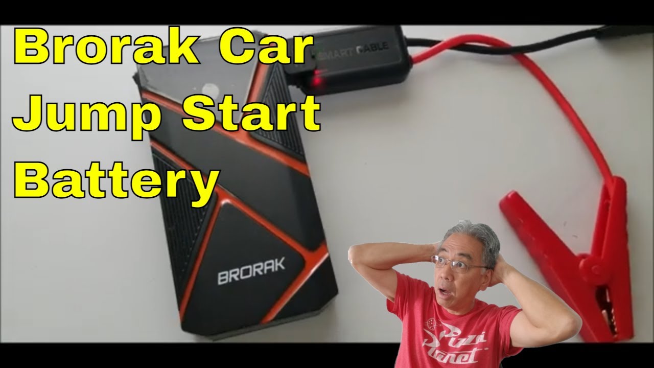 Brorak Car Jump Start Battery - YouTube