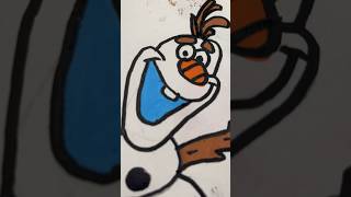 Drawing Olaf With Posca Markers