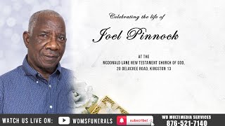 Joel Pinnock Funeral Service
