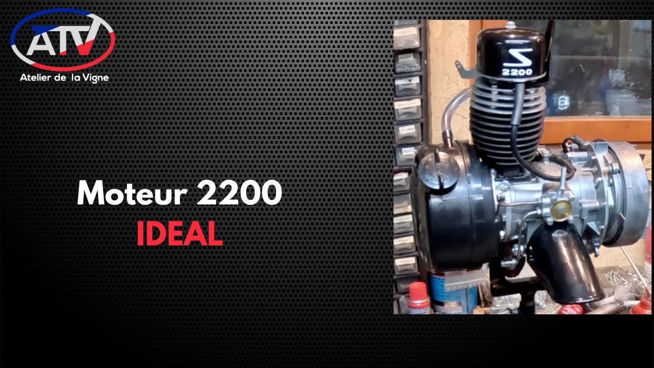 Le moteur de Solex 2200 IDEAL