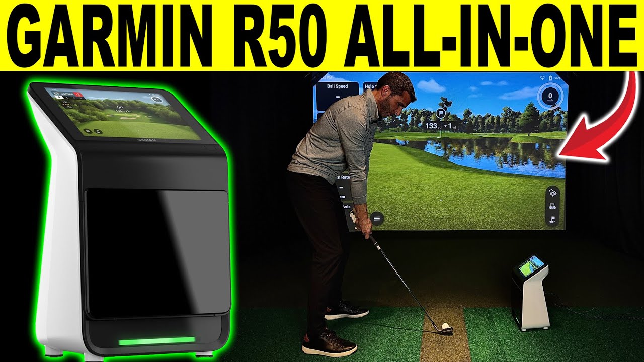 Обзор Garmin R50: распаковка, настройка и удары! Нет симулятора гольфа для игр на ПК?