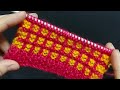 दो रंग में गजब का स्वेटर डिज़ाइन | knitting sweater cardigan jacket cap blanket design 🧶
