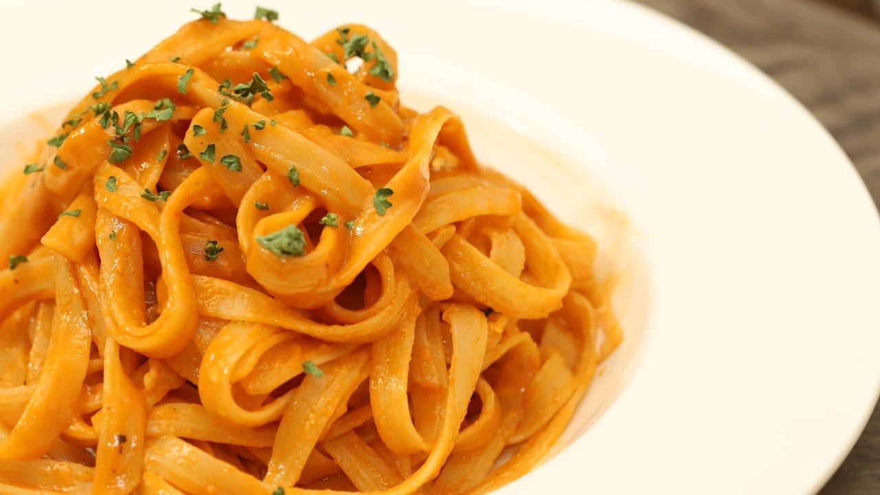 濃厚！旨い！伊勢海老のアメリケーヌソースパスタの作り方 | How to make spiny lobster americaine sauce pasta