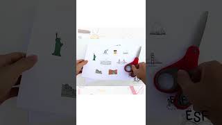 US 50 States Worksheets #papercraft #homeschool #worksheet #popup