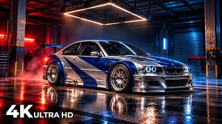 BMW M3 GTR NFS MOST WANTED 🏁🔥 | LIVE WALLPAPER 4K | SCREENSAVER VIDEO 4K 60FPS screenshot 2