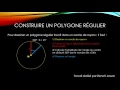 Construire Polygone Regulier