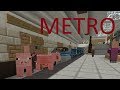 ШОК! ЖИВОТНЫЕ БРОСАЮТСЯ ПОД ПОЕЗД В МАЙНКРАФТ! МЕТРО /ANIMALS AROUND THE TRAIN TO MINECRAFT