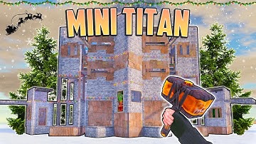 Mini Titan - Rust Solo/Duo Base Design | Open-Core Offset Bunker