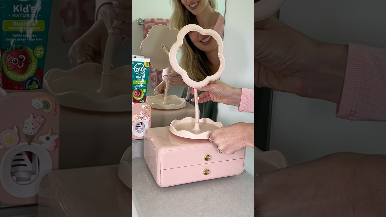 Spring Bathroom Makeover! Restocking & Decorating My Daughter&rsquo;s Bathrom!